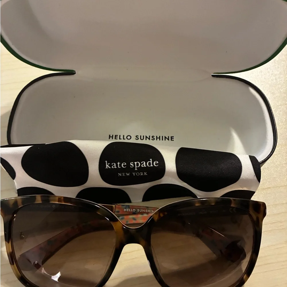 Kate Spade MackenZee/S Sunglasses Tortoise Brown Gradient - Picture 13 of 13